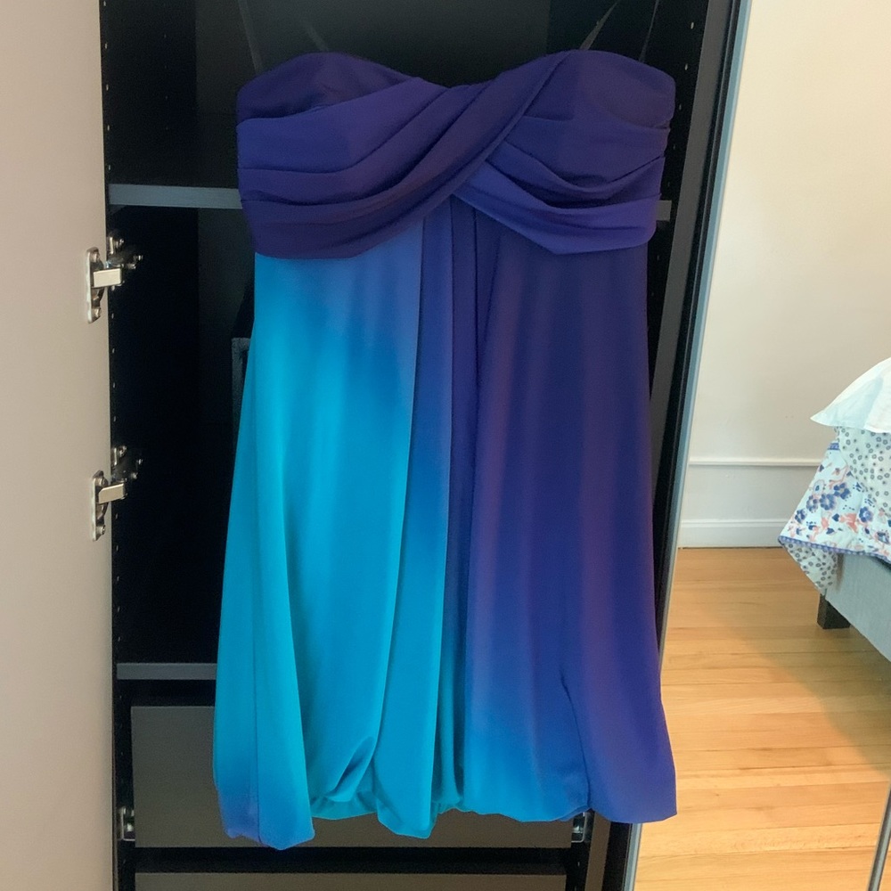 Gorgeous blue/purple Xscape dress. Perfect fit